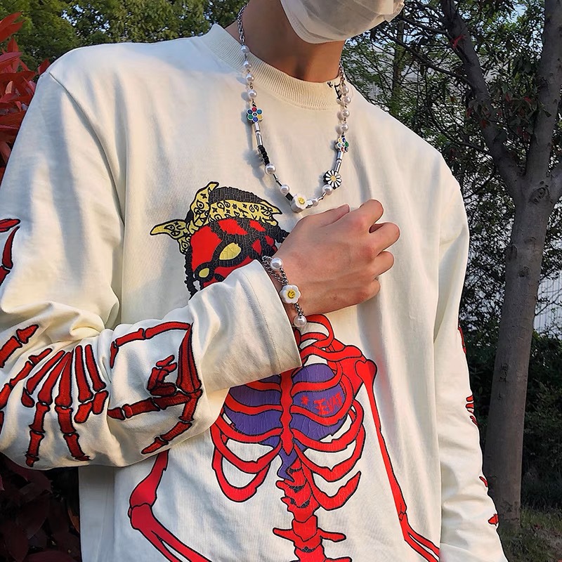 SMILEY SUNFLOWER PEARL SET