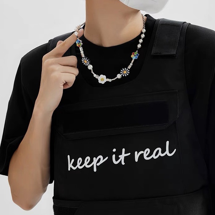 SMILEY SUNFLOWER PEARL SET