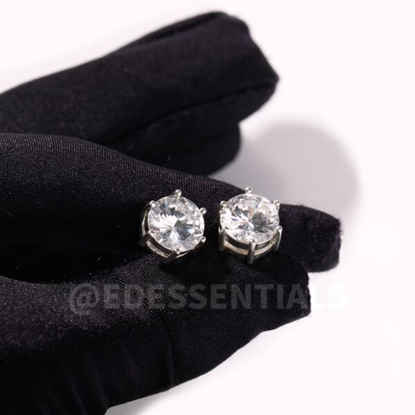 S925 MOISSANITE EARRING