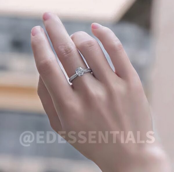 S925 MOISSANITE RING